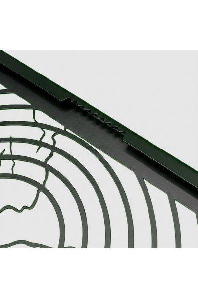 Ayı Görselli Metal Duvar Tablosu 