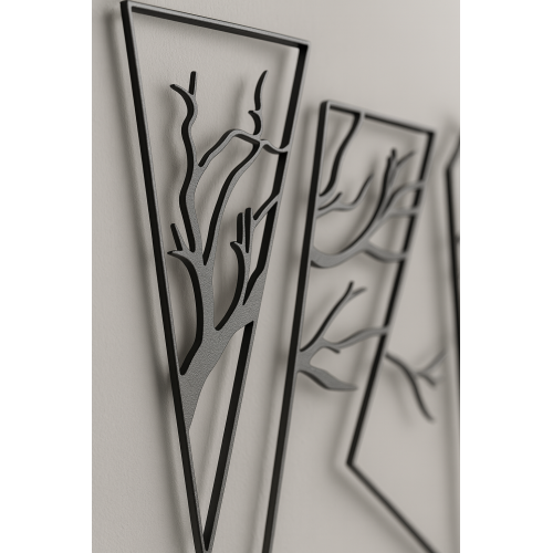 Modern Salon İçin Soyut Duvar Dekoru