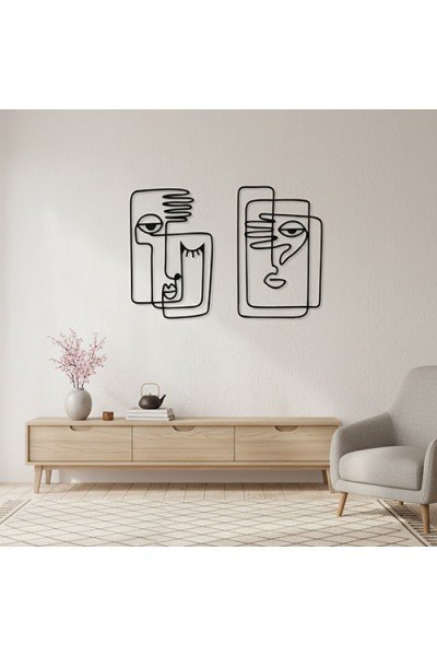 Sanat Metal Duvar Dekoru