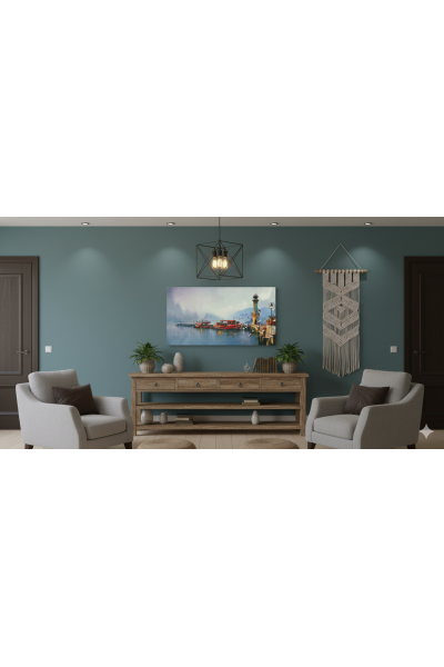 Oturma Odası Kanvas Tablo