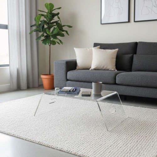 Akrilik Şeffaf Sehpa