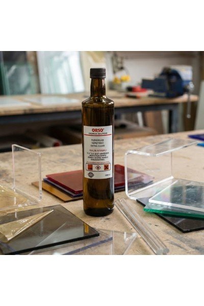 Kloroform pleksi ve Akrilik Yapıştırıcı  (1 Lt)