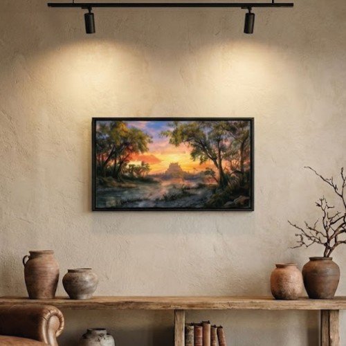 Günbatımı Manzara Tablosu