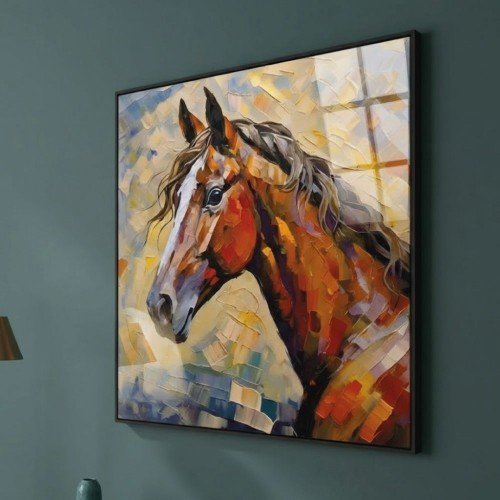 Yağlı Boya Görünümlü Modern Duvar Dekoru