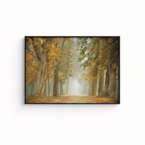 Sonbahar Temalı Tablo